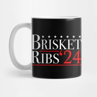 Brisket Ribs 2024 - BBQ Political Election Barbecue Funny Mug